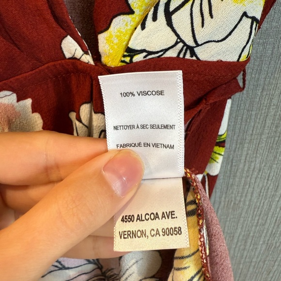 ASTR The Label Revolve Floral V-Neck Wrap Mini Dress - Picture 6 of 7